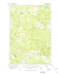Mineral Washington Historical topographic map, 1:62500 scale, 15 X 15 Minute, Year 1956