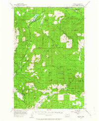 Mineral Washington Historical topographic map, 1:62500 scale, 15 X 15 Minute, Year 1956
