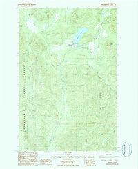 Mineral Washington Historical topographic map, 1:24000 scale, 7.5 X 7.5 Minute, Year 1987