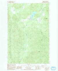 Mineral Washington Historical topographic map, 1:24000 scale, 7.5 X 7.5 Minute, Year 1987