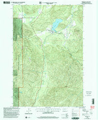 Mineral Washington Historical topographic map, 1:24000 scale, 7.5 X 7.5 Minute, Year 1998