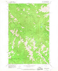 Mission Peak Washington Historical topographic map, 1:24000 scale, 7.5 X 7.5 Minute, Year 1966