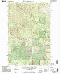 Mission Peak Washington Historical topographic map, 1:24000 scale, 7.5 X 7.5 Minute, Year 2003