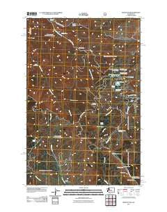 Mission Peak Washington Historical topographic map, 1:24000 scale, 7.5 X 7.5 Minute, Year 2011