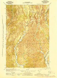 Mobray Washington Historical topographic map, 1:62500 scale, 15 X 15 Minute, Year 1943