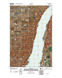 Mold Washington Historical topographic map, 1:24000 scale, 7.5 X 7.5 Minute, Year 2011