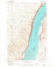 Mold Washington Historical topographic map, 1:24000 scale, 7.5 X 7.5 Minute, Year 1965