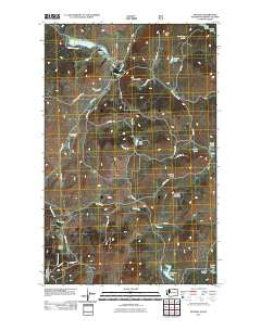 Molson Washington Historical topographic map, 1:24000 scale, 7.5 X 7.5 Minute, Year 2011