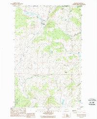 Molson Washington Historical topographic map, 1:24000 scale, 7.5 X 7.5 Minute, Year 1988
