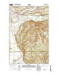 Monroe Washington Current topographic map, 1:24000 scale, 7.5 X 7.5 Minute, Year 2014