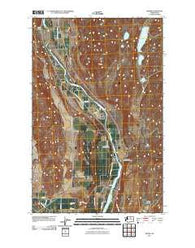 Monse Washington Historical topographic map, 1:24000 scale, 7.5 X 7.5 Minute, Year 2011