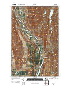 Monse Washington Historical topographic map, 1:24000 scale, 7.5 X 7.5 Minute, Year 2011