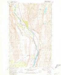 Monse Washington Historical topographic map, 1:24000 scale, 7.5 X 7.5 Minute, Year 1980