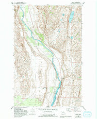 Monse Washington Historical topographic map, 1:24000 scale, 7.5 X 7.5 Minute, Year 1993