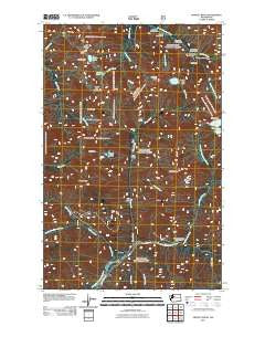 Monte Cristo Washington Historical topographic map, 1:24000 scale, 7.5 X 7.5 Minute, Year 2011