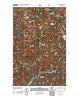 Monte Cristo Washington Historical topographic map, 1:24000 scale, 7.5 X 7.5 Minute, Year 2011