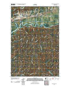 Montesano Washington Historical topographic map, 1:24000 scale, 7.5 X 7.5 Minute, Year 2011