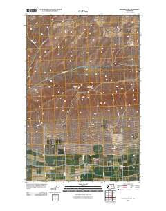 Monument Hill Washington Historical topographic map, 1:24000 scale, 7.5 X 7.5 Minute, Year 2011