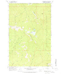 Monumental Mtn. Washington Historical topographic map, 1:24000 scale, 7.5 X 7.5 Minute, Year 1967