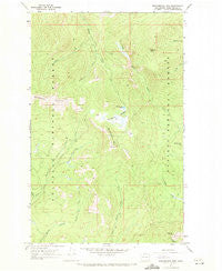Monumental Mtn. Washington Historical topographic map, 1:24000 scale, 7.5 X 7.5 Minute, Year 1967
