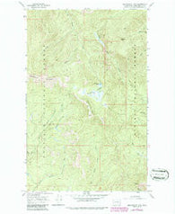 Monumental Mtn. Washington Historical topographic map, 1:24000 scale, 7.5 X 7.5 Minute, Year 1967