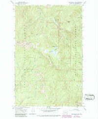Monumental Mtn. Washington Historical topographic map, 1:24000 scale, 7.5 X 7.5 Minute, Year 1967
