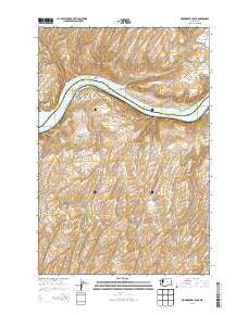 Monumental Rock Washington Current topographic map, 1:24000 scale, 7.5 X 7.5 Minute, Year 2013