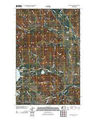 Moon Mountain Washington Historical topographic map, 1:24000 scale, 7.5 X 7.5 Minute, Year 2011