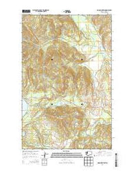 Moon Mountain Washington Current topographic map, 1:24000 scale, 7.5 X 7.5 Minute, Year 2014