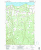 Morse Creek Washington Historical topographic map, 1:24000 scale, 7.5 X 7.5 Minute, Year 1961