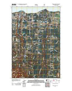Morse Creek Washington Historical topographic map, 1:24000 scale, 7.5 X 7.5 Minute, Year 2011