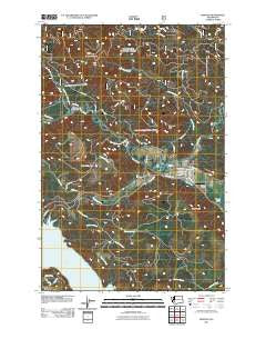 Morton Washington Historical topographic map, 1:24000 scale, 7.5 X 7.5 Minute, Year 2011