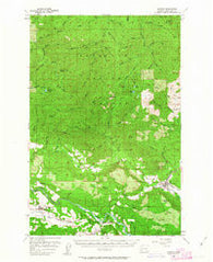Morton Washington Historical topographic map, 1:62500 scale, 15 X 15 Minute, Year 1957