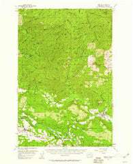 Morton Washington Historical topographic map, 1:62500 scale, 15 X 15 Minute, Year 1957