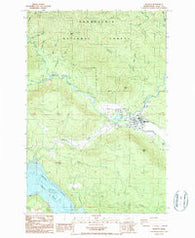 Morton Washington Historical topographic map, 1:24000 scale, 7.5 X 7.5 Minute, Year 1987