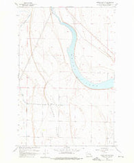 Moses Lake NW Washington Historical topographic map, 1:24000 scale, 7.5 X 7.5 Minute, Year 1956