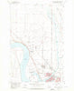 Moses Lake North Washington Historical topographic map, 1:24000 scale, 7.5 X 7.5 Minute, Year 1956