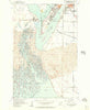 Moses Lake South Washington Historical topographic map, 1:24000 scale, 7.5 X 7.5 Minute, Year 1956