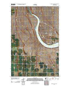 Moses Lake NW Washington Historical topographic map, 1:24000 scale, 7.5 X 7.5 Minute, Year 2011