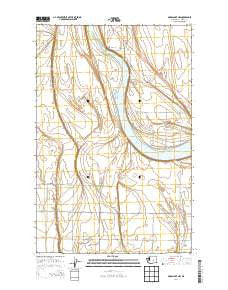 Moses Lake NW Washington Current topographic map, 1:24000 scale, 7.5 X 7.5 Minute, Year 2014