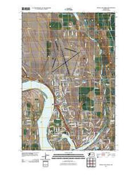 Moses Lake North Washington Historical topographic map, 1:24000 scale, 7.5 X 7.5 Minute, Year 2011