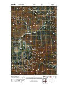 Moses Meadows Washington Historical topographic map, 1:24000 scale, 7.5 X 7.5 Minute, Year 2011