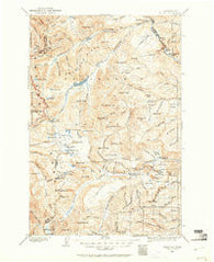 Mount Aix Washington Historical topographic map, 1:125000 scale, 30 X 30 Minute, Year 1902