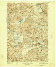 Mount Aix Washington Historical topographic map, 1:125000 scale, 30 X 30 Minute, Year 1904