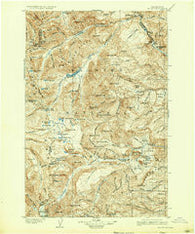 Mount Aix Washington Historical topographic map, 1:125000 scale, 30 X 30 Minute, Year 1904