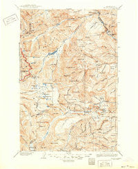 Mount Aix Washington Historical topographic map, 1:125000 scale, 30 X 30 Minute, Year 1904