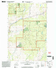 Mount Annie Washington Historical topographic map, 1:24000 scale, 7.5 X 7.5 Minute, Year 2001