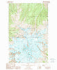 Mount Baker Washington Historical topographic map, 1:24000 scale, 7.5 X 7.5 Minute, Year 1989