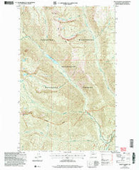 Mount Barney Washington Historical topographic map, 1:24000 scale, 7.5 X 7.5 Minute, Year 2002