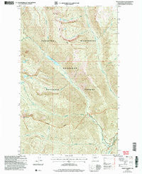 Mount Barney Washington Historical topographic map, 1:24000 scale, 7.5 X 7.5 Minute, Year 2002